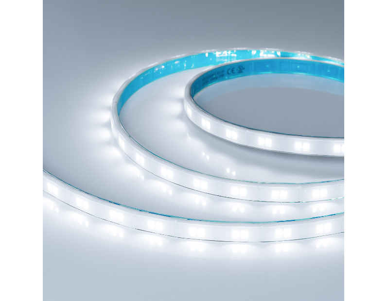 Лента герметичная XRT-TPU-A80-12mm 24V White6000 (10 W/m, IP67, 5m) (Arlight, CRI>90)