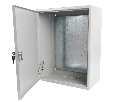 Шкаф с монтажной панелью ЩМП-2-0 STEKKER EBX60-2/2-0-31  IP31 (500*400*220) сталь, серия ArcaMetal