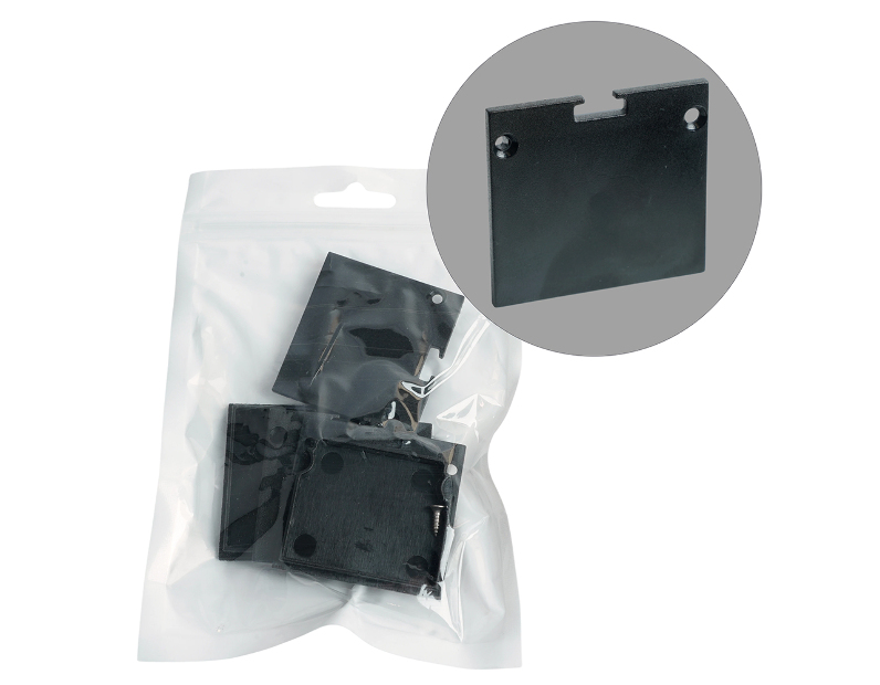 Заглушка без отверстия для профиля CAB268, LD367 (комплект 4шт)