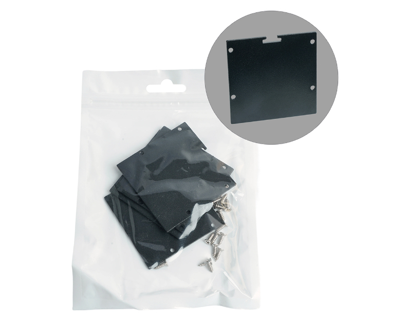 Заглушка без отверстия для профиля CAB269, LD368 (комплект 4шт)