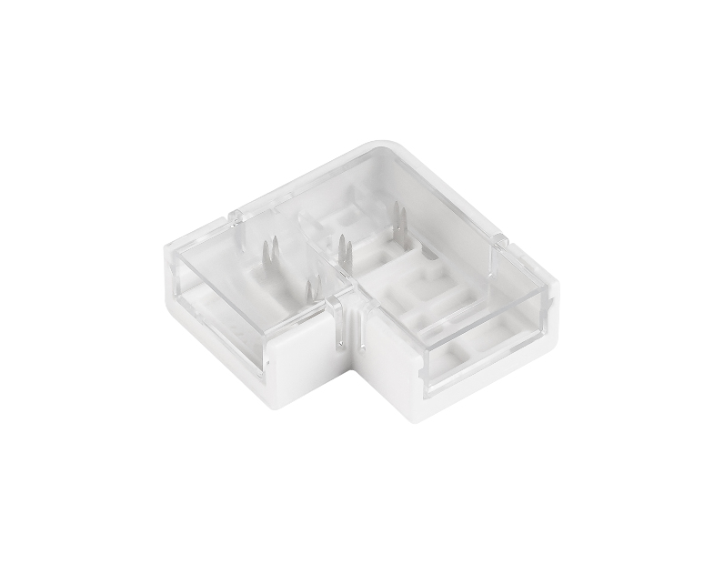 Коннектор угловой COB-MONO-10mm-2pin-STS-IP68 (Arlight, Прозрачный)