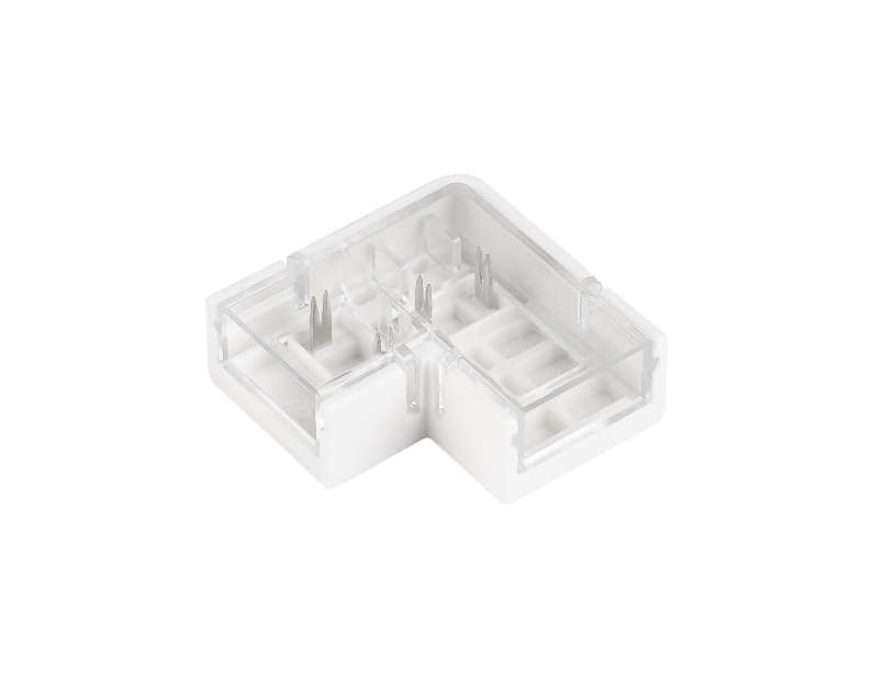 Коннектор угловой COB-MONO-8mm-2pin-STS-IP68 (Arlight, Прозрачный)