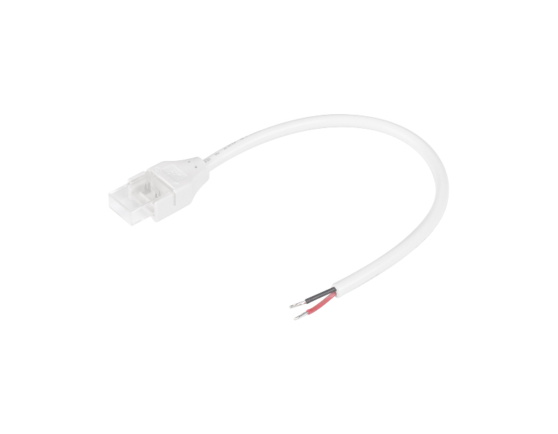 Коннектор питания COB-MONO-8mm-2pin-STW-IP68 (Arlight, Прозрачный)