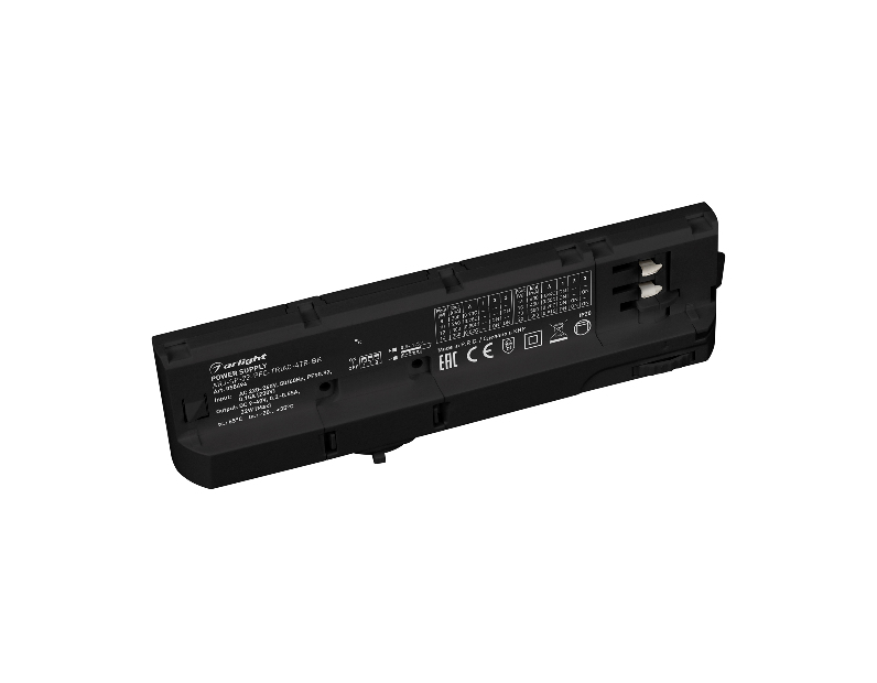 Блок питания для трековых систем ARJ-SP-22-PFC-TRIAC-4TR-BK (22W, 9-40V, 0.2-0.55A) (Arlight, IP20 Пластик, 5 лет)