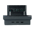 Терморегулятор Wi-Fi (механизм), STEKKER, 250В, 3500Вт, серия Эмили, RSW00-5119-05, черный уголь, soft touch