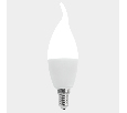 Лампа светодиодная SAFFIT SBC3720 Свеча на ветру E14 20W 230V 4000K