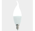 Лампа светодиодная SAFFIT SBC3720 Свеча на ветру E14 20W 230V 6400K