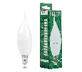 Лампа светодиодная SAFFIT SBC3720 Свеча на ветру E14 20W 230V 6400K