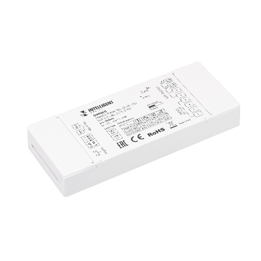 INTELLIGENT ARLIGHT Диммер SMART-PWM-102-72-SH-PS-SUF (12-48V, 2x7A, 2.4G) (IARL, IP20 Пластик, 5 лет) 050444
