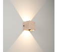 Светильник LGD-PERAN-WALL-S120x120-6W Warm3000 (Light ivory, 0-80 deg, 230V) (Arlight, IP65 Бетон, 3 года)