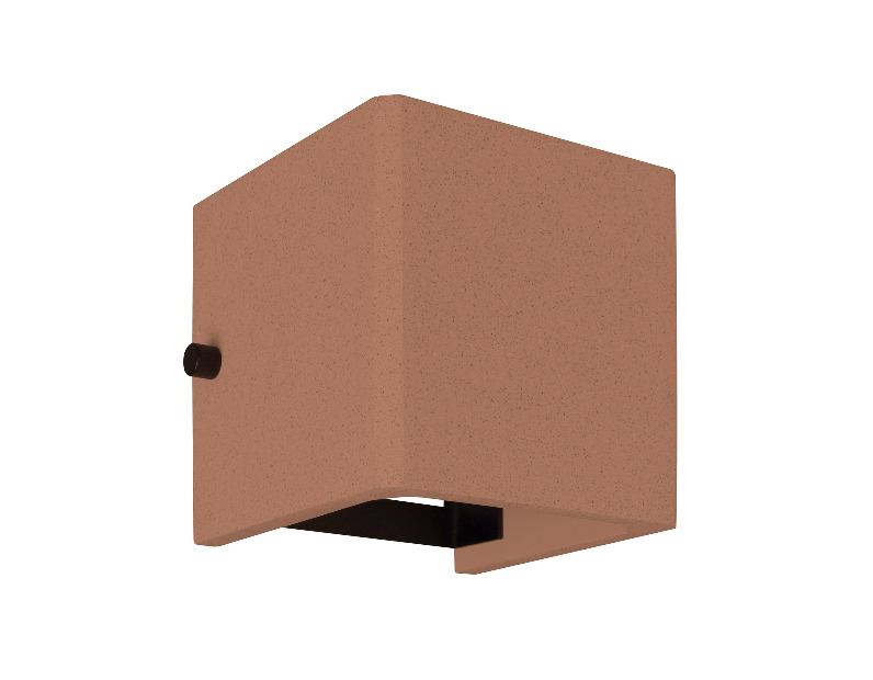 Светильник LGD-PERAN-WALL-S120x120-6W Warm3000 (Biege red, 0-80 deg, 230V) (Arlight, IP65 Бетон, 3 года)