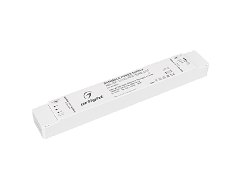 Блок питания ARV-SP-24150-PFC-TUYA-CCT (24V, 6.25A, 150W, WiFi, 2.4G) (Arlight, IP20 Пластик, 5 лет)