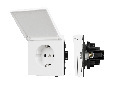 Механизм розетки влагозащищённый SCT-TENDO-MCP-PL-WH (230V, 16A) (Arlight, -)