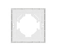 Рамка пластиковая FRM-TENDO-PL-1-GD (Arlight, -)