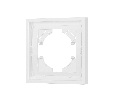 Рамка пластиковая FRM-TENDO-PL-1-WH (Arlight, -)