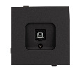 Механизм компьютерной розетки SCT-TENDO-MPC1-SFPL-BK (RJ-45, CAT6) (Arlight, -)