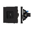 Механизм компьютерной розетки SCT-TENDO-MPC1-SFPL-BK (RJ-45, CAT6) (Arlight, -)