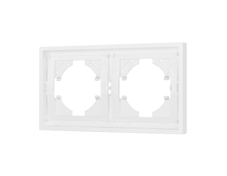 Рамка пластиковая FRM-TENDO-PL-2-WH (Arlight, -)