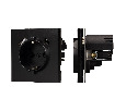 Механизм розетки с USB зарядкой SCT-TENDO-MUAC-PL-BK (230V, 16A) (Arlight, -)