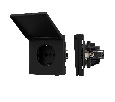 Механизм розетки влагозащищённый SCT-TENDO-MCP-SFPL-BK (230V, 16A) (Arlight, -)
