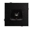 Механизм компьютерной розетки SCT-TENDO-MPC1-PL-BK (RJ-45, CAT6) (Arlight, -)