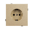 Механизм электрической розетки SCT-TENDO-MEU1-SFPL-GD (230V, 16A) (Arlight, -)