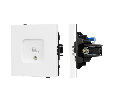 Механизм компьютерной розетки SCT-TENDO-MPC1-PL-WH (RJ-45, CAT6) (Arlight, -)