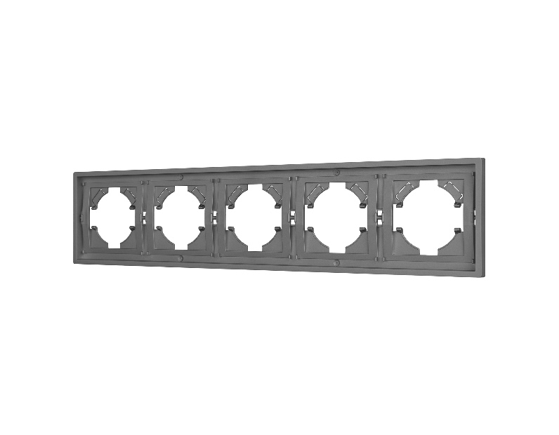 Рамка пластиковая FRM-TENDO-PL-5-GR (Arlight, -)
