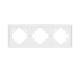 Рамка пластиковая FRM-TENDO-SFPL-3-WH (Arlight, -)
