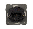 Механизм розетки с USB зарядкой SCT-TENDO-MUAA-PL-WH (230V, 16A) (Arlight, -)