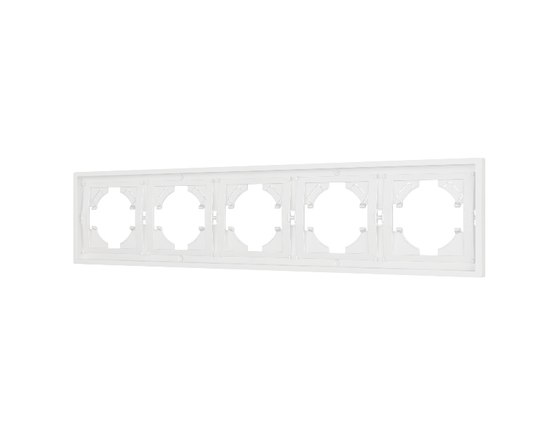 Рамка пластиковая FRM-TENDO-SFPL-5-WH (Arlight, -)