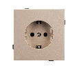 Механизм электрической розетки SCT-TENDO-MEU1-PL-GD (230V, 16A) (Arlight, -)