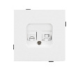 Механизм компьютерной розетки двойной SCT-TENDO-MPC2-PL-WH (RJ-45, CAT6) (Arlight, -)