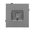 Механизм компьютерной розетки SCT-TENDO-MPC1-PL-GR (RJ-45, CAT6) (Arlight, -)