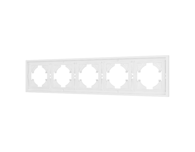 Рамка пластиковая FRM-TENDO-PL-5-WH (Arlight, -)