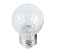 Лампа светодиодная Feron LB-385 Шарик 6400K прозрачный E27 1W 230V