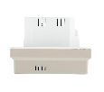 Терморегулятор Wi-Fi (механизм), STEKKER, 250В, 3500Вт, серия Эмили, RSW00-5119-08, кашемир, soft touch