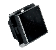 Терморегулятор Wi-Fi (механизм), STEKKER, 250В, 3500Вт, серия Катрин, GLS00-7119-05, черный