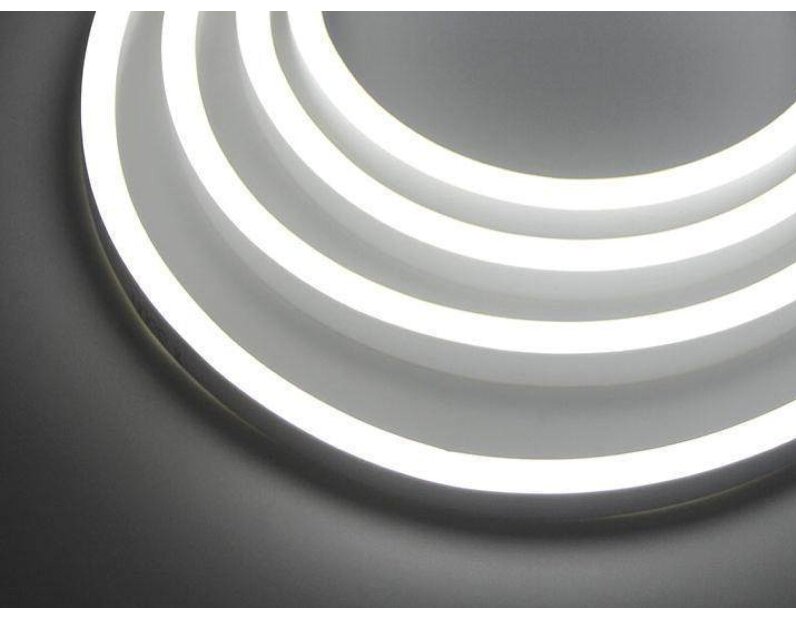 Гибкий неон Нейтральный белый 220В IP67 10Вт/м 120 LED/м SMD2835 8×16 мм SWG-NE816-2120-10-NW-67
