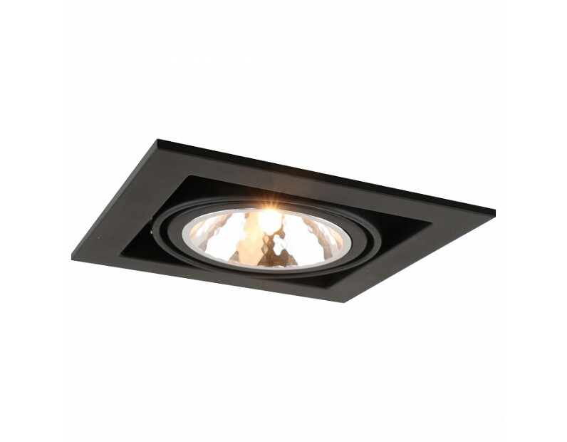 Встраиваемый светильник Arte Lamp Cardani Semplice A5949PL-1BK