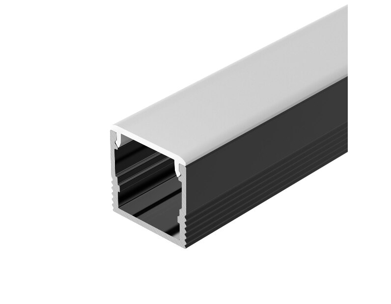 Профиль SL-MINI-15-3000 BLACK (Arlight, Алюминий)
