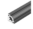 Профиль с экраном SL-KANT-H10-ROTATE-2000 IRON GREY (Arlight, Алюминий+пластик)