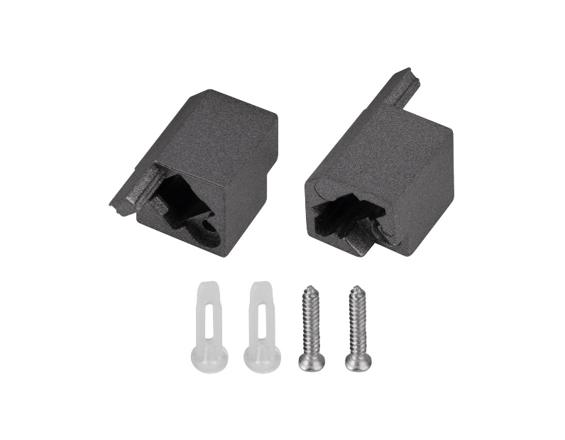 Заглушка SL-KANT-H10-SQUARE IRON GREY (Arlight, Пластик)