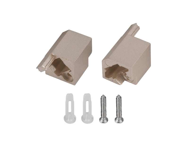 Заглушка SL-KANT-H10-SQUARE CHAMPAGNE GOLD (Arlight, Пластик)