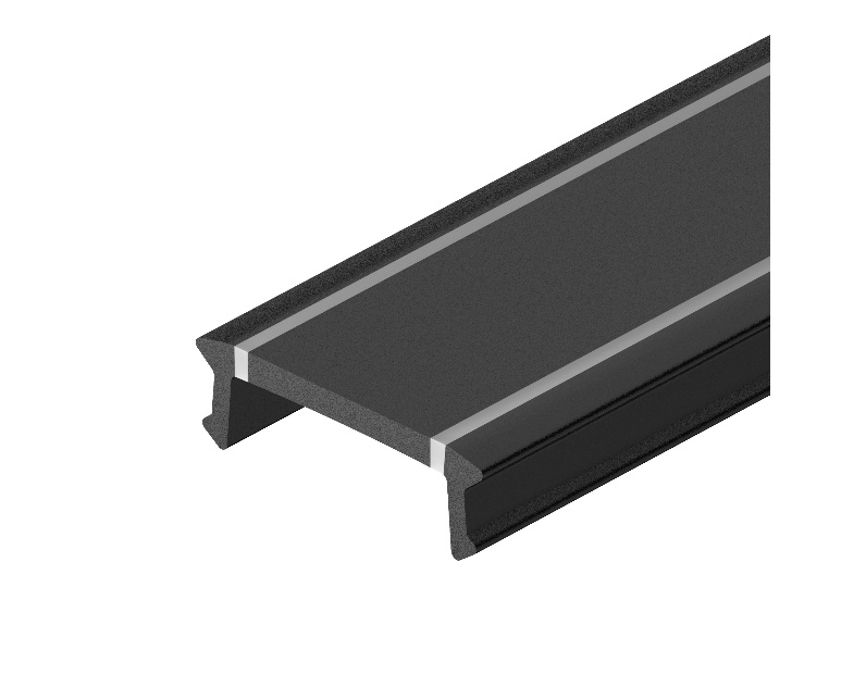 Экран LINE-2000 NARROW BLACK (Arlight, Пластик)