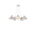Люстра Freya Falke Market FR8001PL-05WG