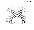 Соединитель X-образный для треков Novotech VECTOR 220V 135309