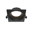 Встраиваемый светильник Technical Share DL126-GX53-SQ-B