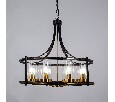 Подвесная люстра Arte Lamp Avior A7011SP-8BK