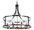 Подвесная люстра Arte Lamp Avior A7011SP-8BK